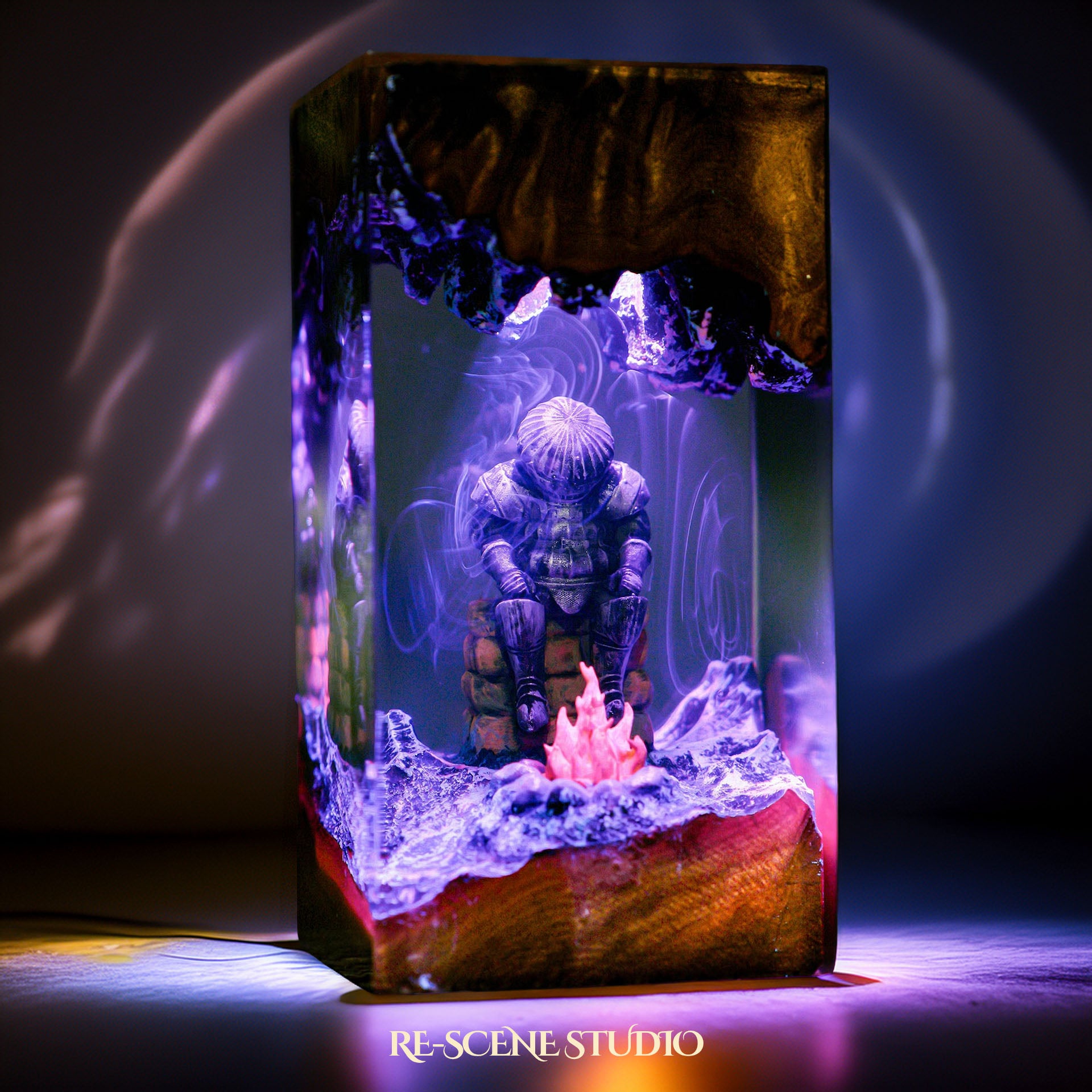 Siegmeyer of Catarina Resin Lamp - RGB Dark Souls LED Light