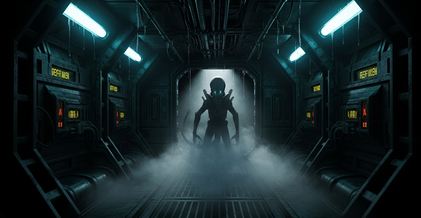Alien Xenomorph Resin Lamps: Sci-Fi Horror for Your Desk