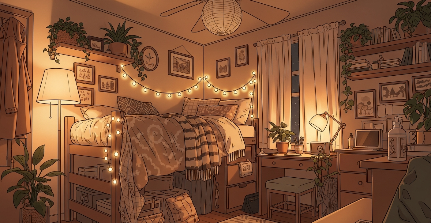 Dorm Room Lighting Ideas Without Ceiling Fixtures
