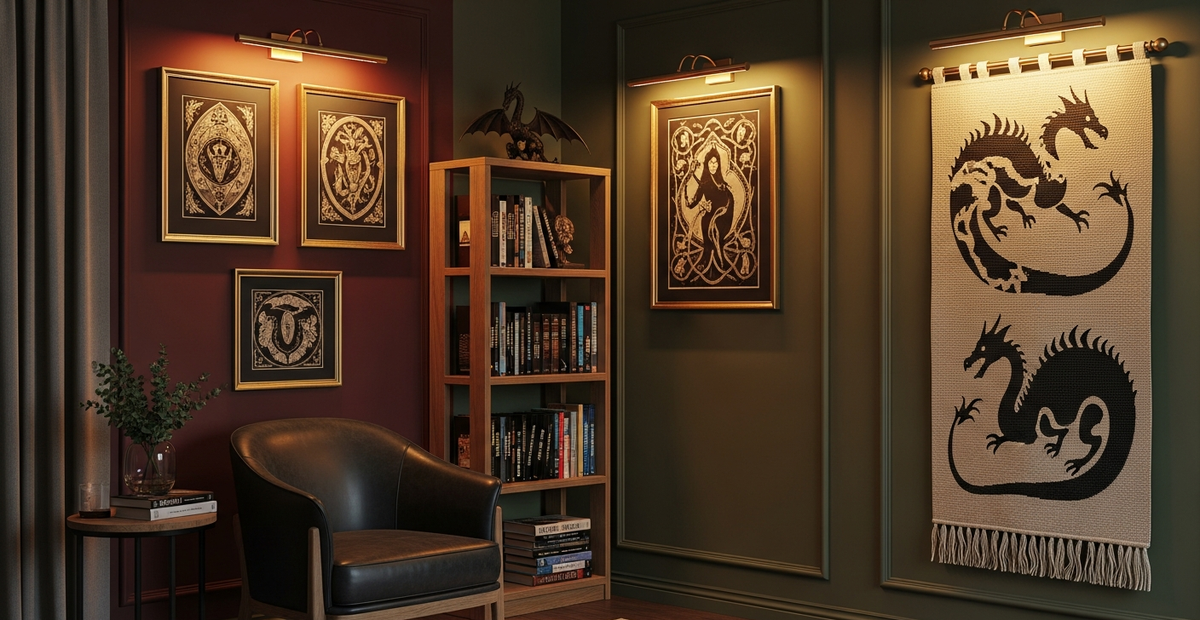 Dragon Decor Ideas: Fantasy Lighting for Every Room – Rescene Studio