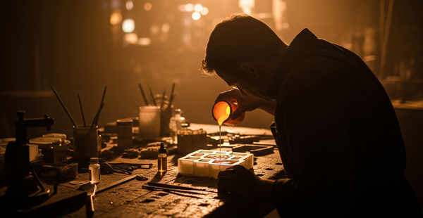 How a Resin Lamp Goes from Sketch to Glow