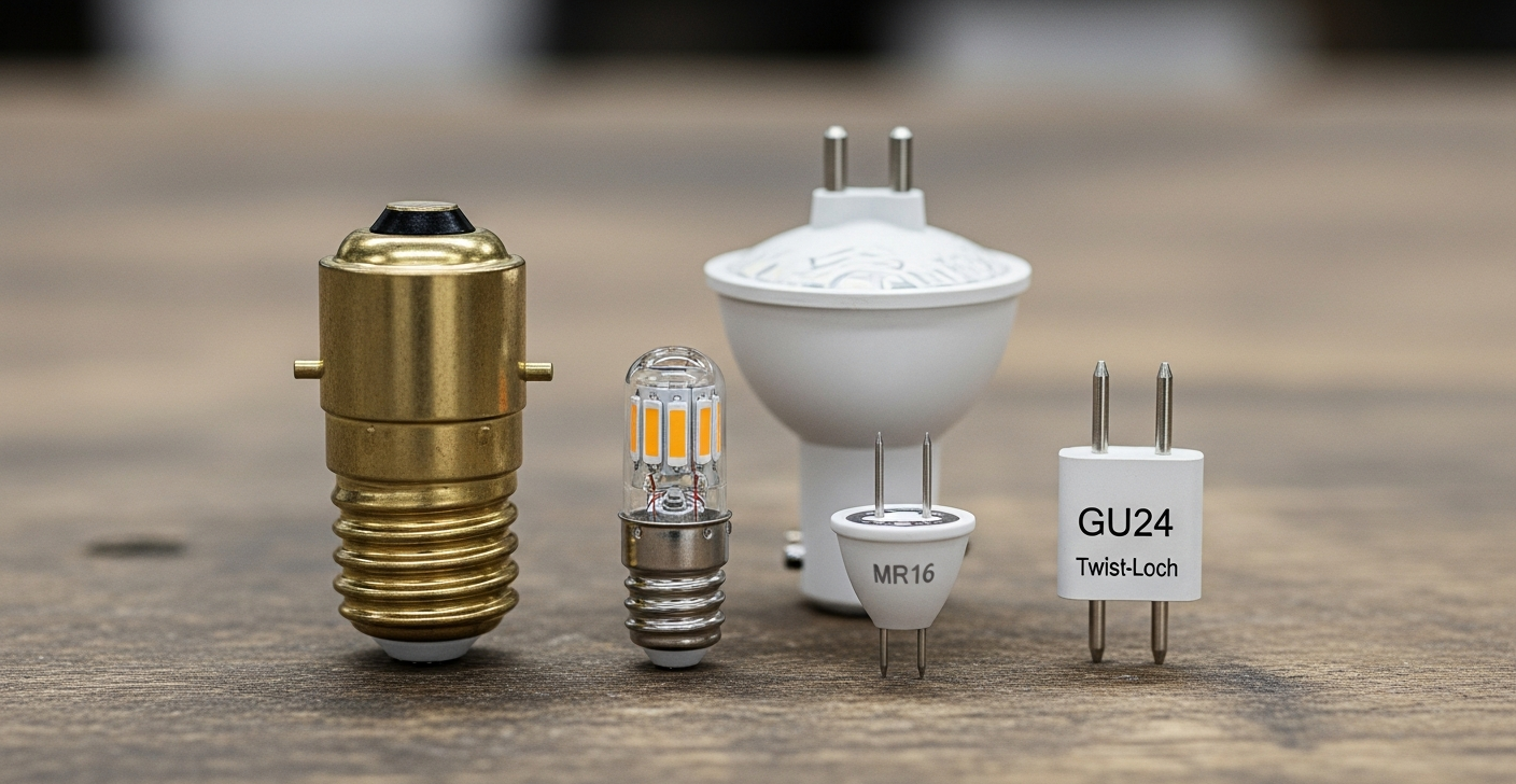 Pick the Right Light Bulb Base in 30 Seconds (E26, GU10)