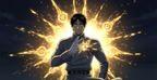 Roy Mustang Fullmetal Alchemist Resin Lamp: Fan Tribute