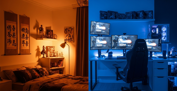 Warm vs Cool LED: The Anime Room Lighting Guide