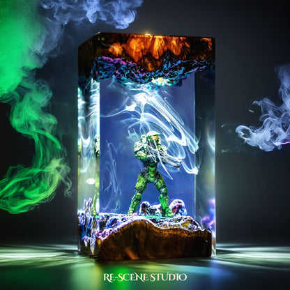 Master Chief Resin Lamp - Halo