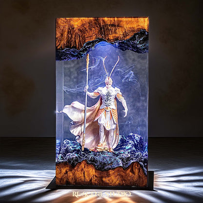 Wukong Resin Lamp 2 - Black Myth: Wukong