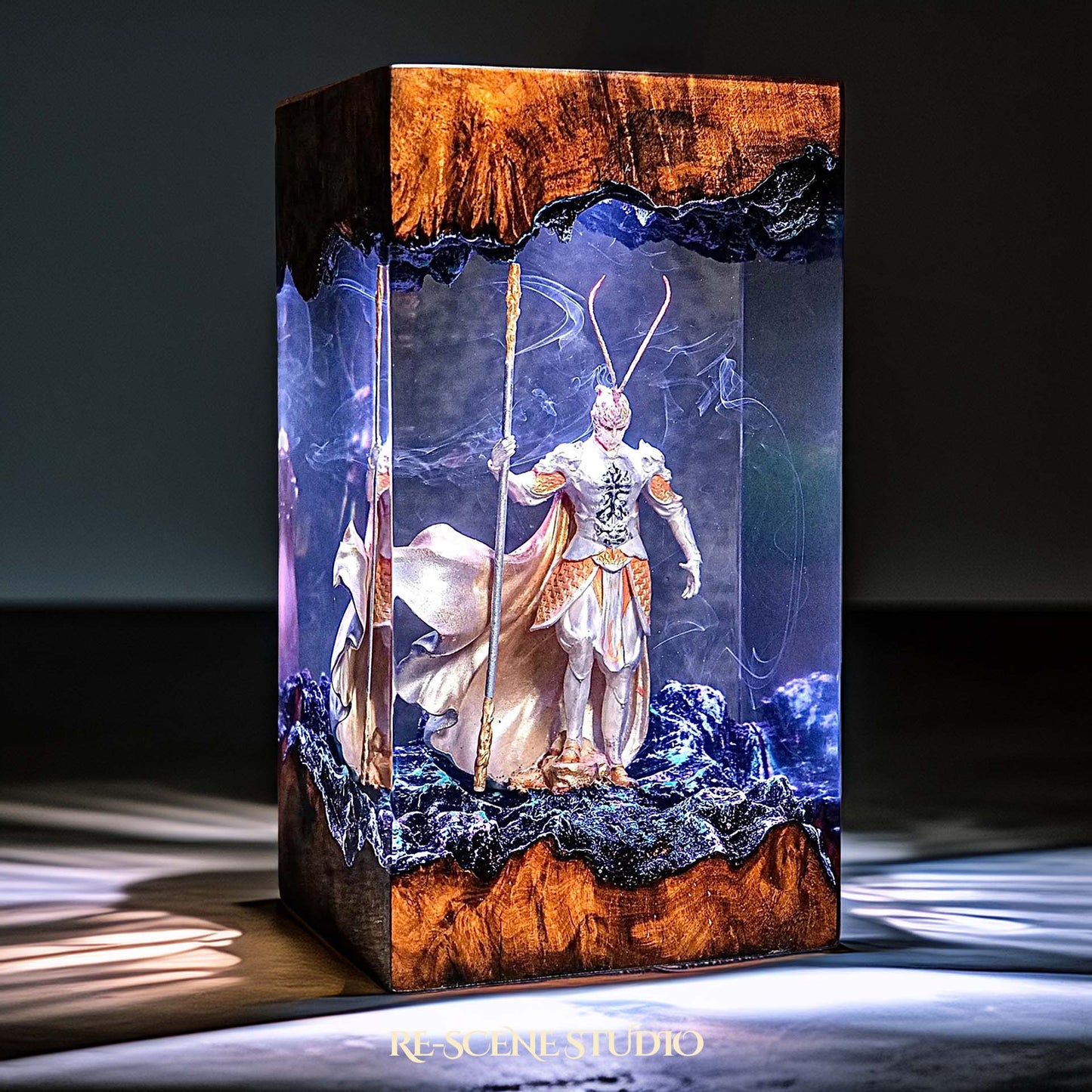 Wukong Resin Lamp 2 - Black Myth: Wukong