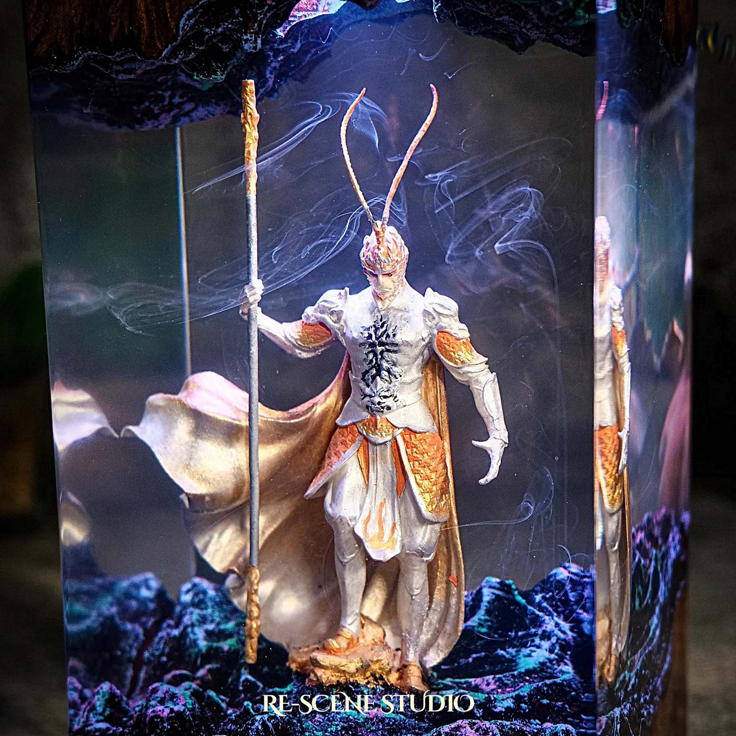 Wukong Resin Lamp 2 - Black Myth: Wukong