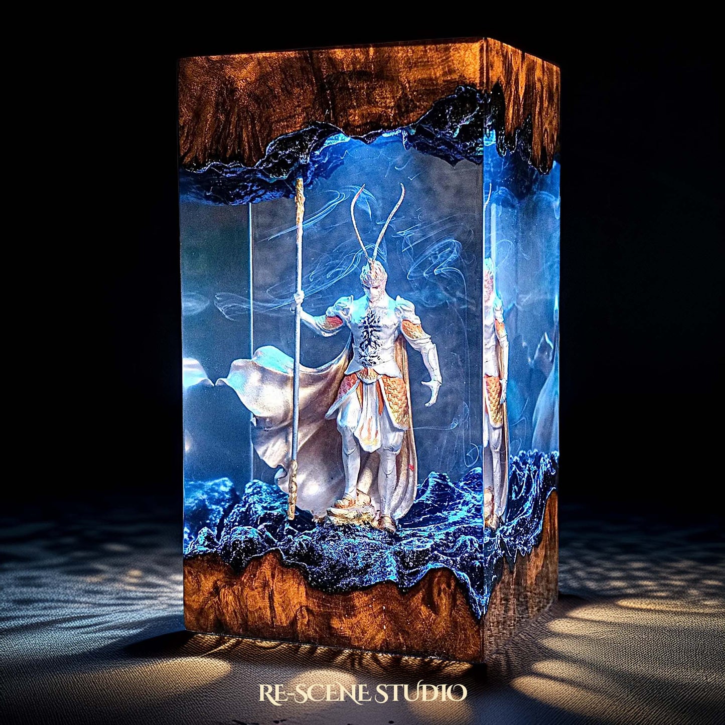 Wukong Resin Lamp 2 - Black Myth: Wukong