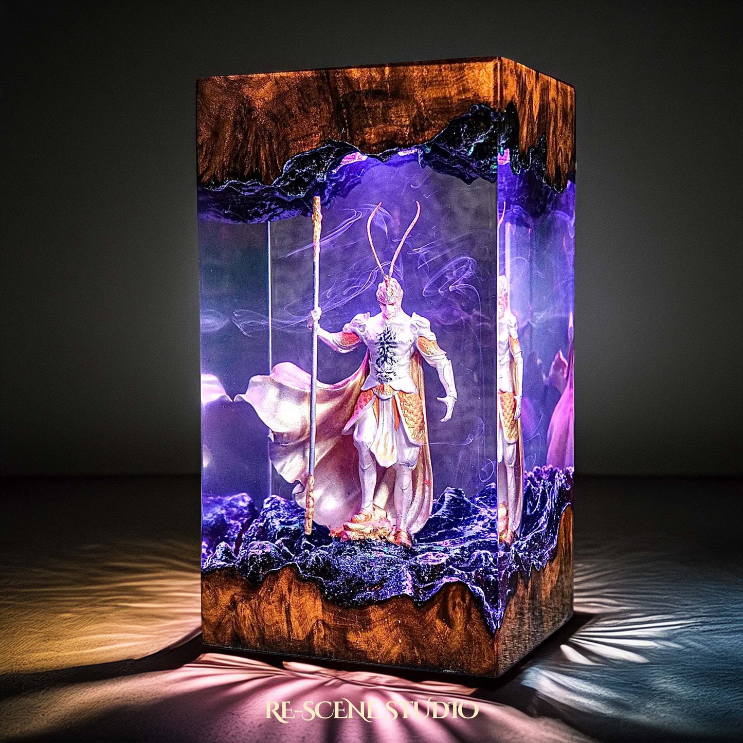 Wukong Resin Lamp 2 - Black Myth: Wukong