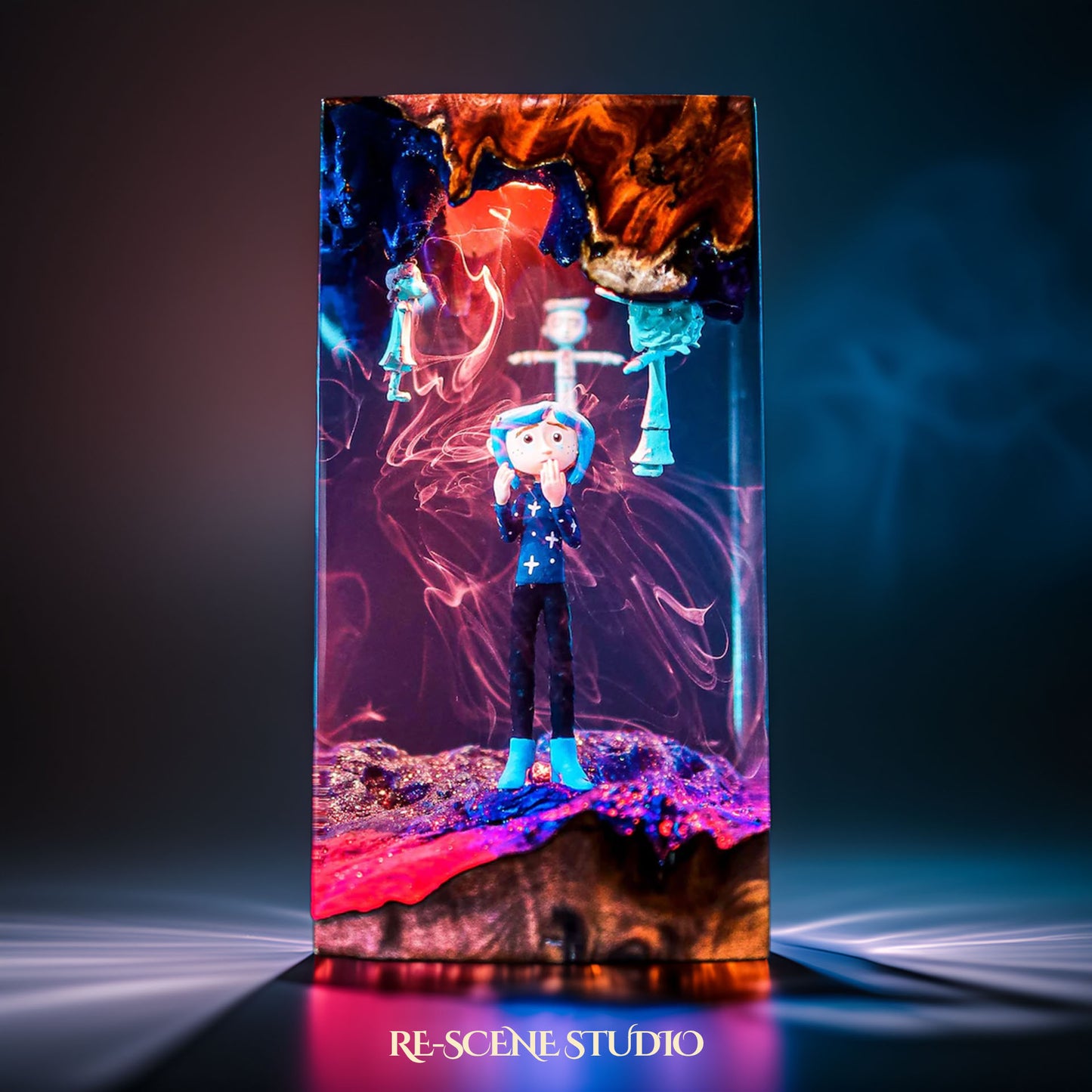 Coraline Resin Lamp - Coraline