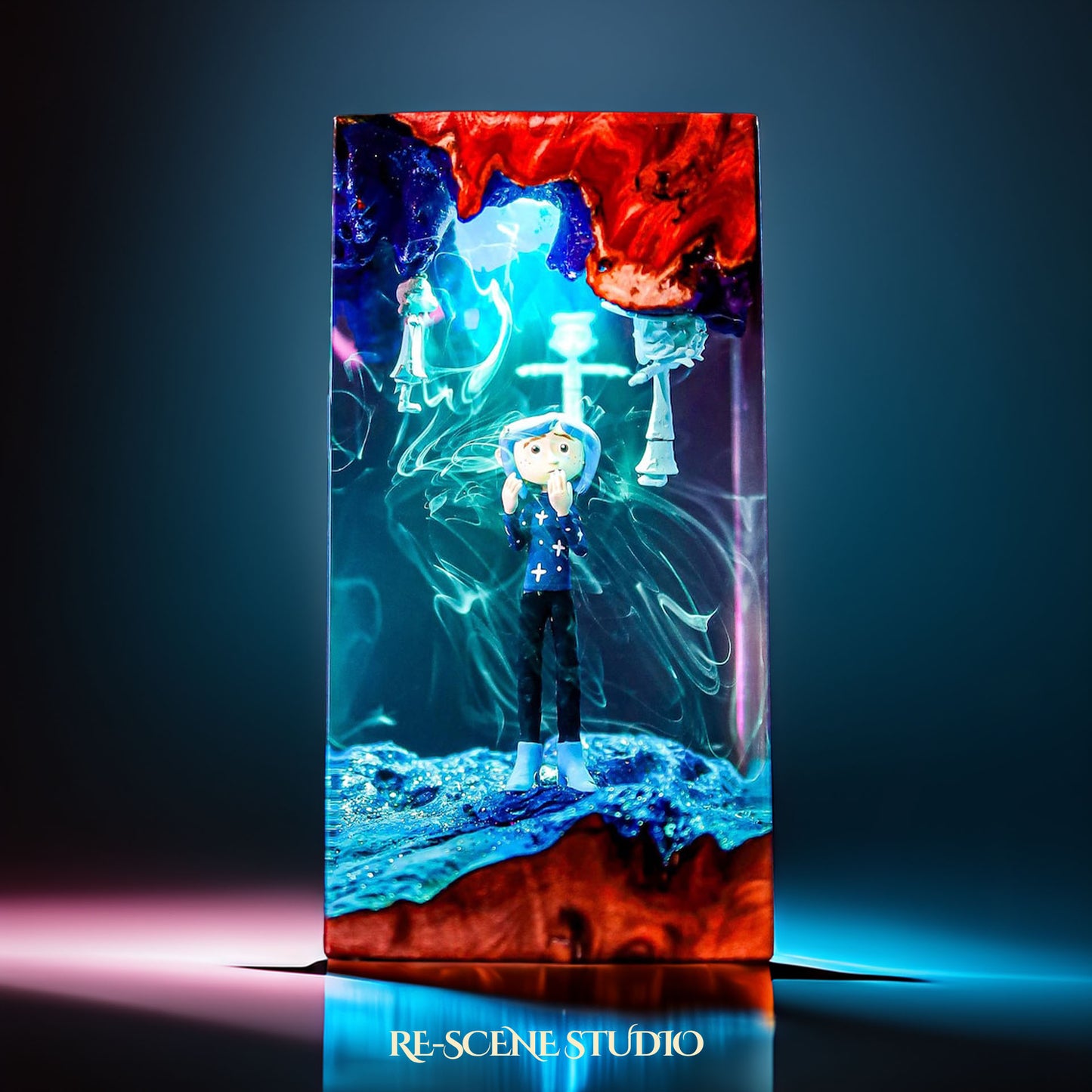 Coraline Resin Lamp - Coraline