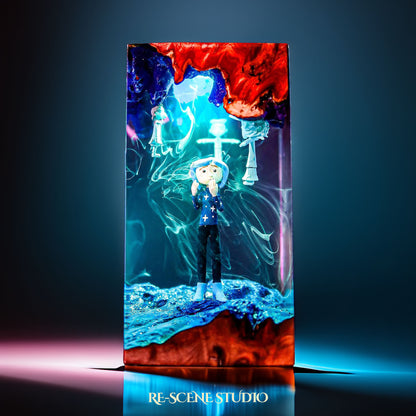 Coraline Resin Lamp - Coraline