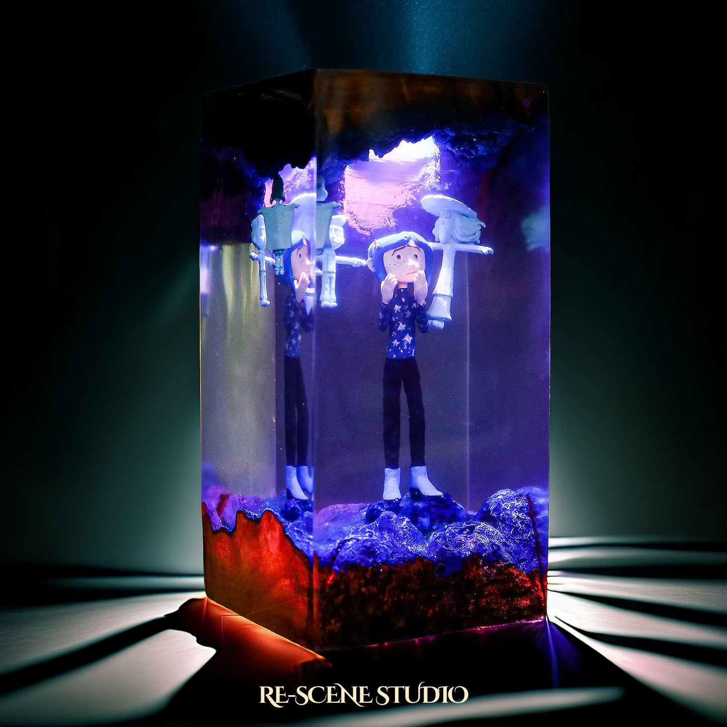Coraline Resin Lamp - Coraline