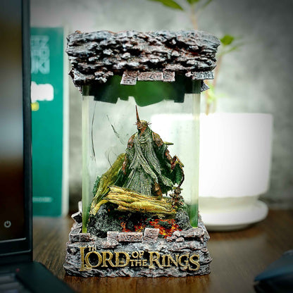 Witch-King of Angmar Resin Lamp – The Lord of the Rings Multicolor / Size M – Handmade Resin Lamp by Rescene Studio | Rescene Studio