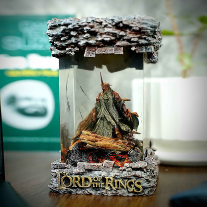 Witch-King of Angmar Resin Lamp – The Lord of the Rings Multicolor / Size M – Handmade Resin Lamp by Rescene Studio | Rescene Studio
