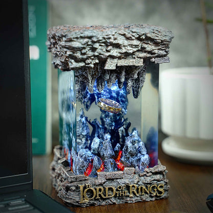 The One Ring Resin Lamp – The Lord of the Rings Multicolor / Size M – Handmade Resin Lamp by Rescene Studio | Rescene Studio