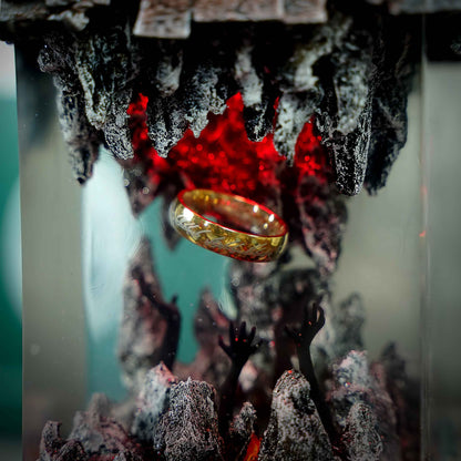 The One Ring Resin Lamp – The Lord of the Rings Multicolor / Size M – Handmade Resin Lamp by Rescene Studio | Rescene Studio