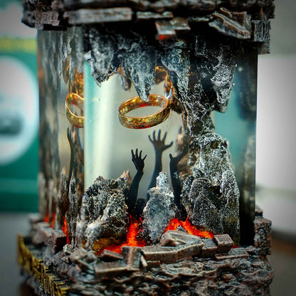 The One Ring Resin Lamp – The Lord of the Rings Multicolor / Size M – Handmade Resin Lamp by Rescene Studio | Rescene Studio