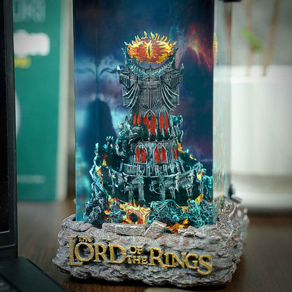 Eye of Sauron Resin Lamp – The Lord of the Rings Multicolor / Size M – Handmade Resin Lamp by Rescene Studio | Rescene Studio