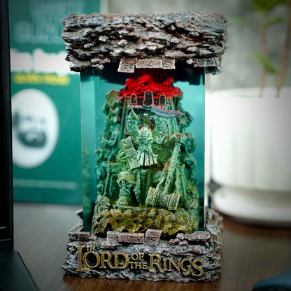 Dwarf King Resin Lamp – The Lord of the Rings Multicolor / Size M – Handmade Resin Lamp by Rescene Studio | Rescene Studio
