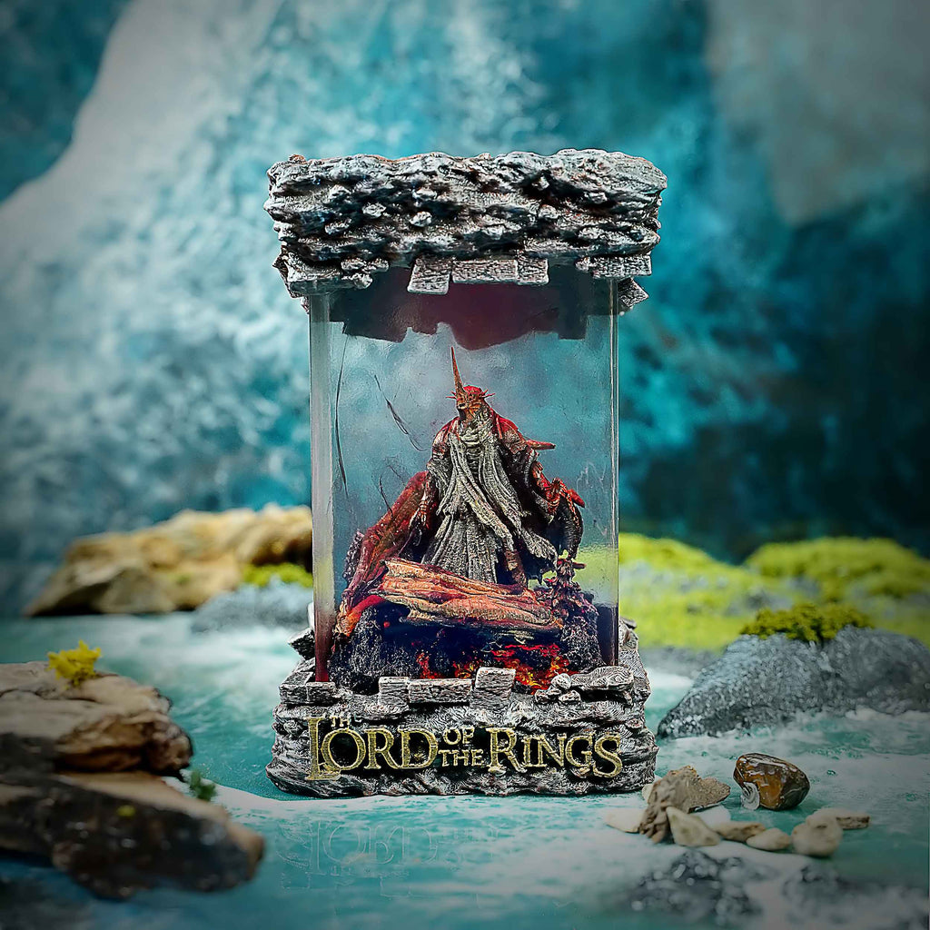 Witch-King of Angmar Resin Lamp – The Lord of the Rings Multicolor / Size M – Handmade Epoxy Resin Lamp by Rescene Studio | Rescene Studio