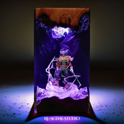Dark Deku Resin Lamp - My Hero Academia