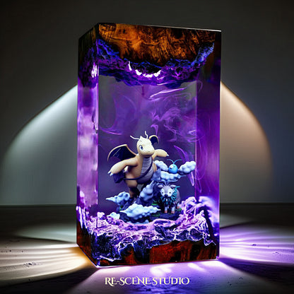 Dragonite Resin Lamp - Pokemon