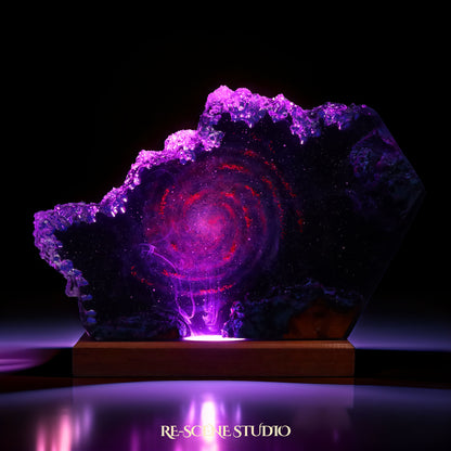 Eternal Void Resin Lamp
