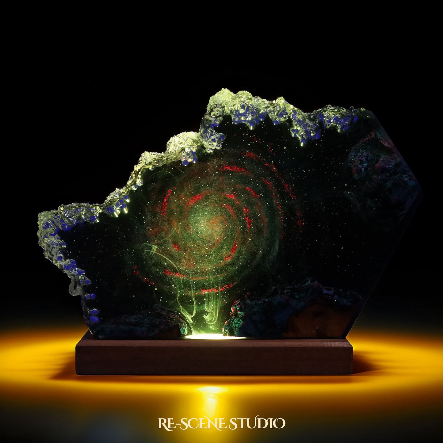 Eternal Void Resin Lamp