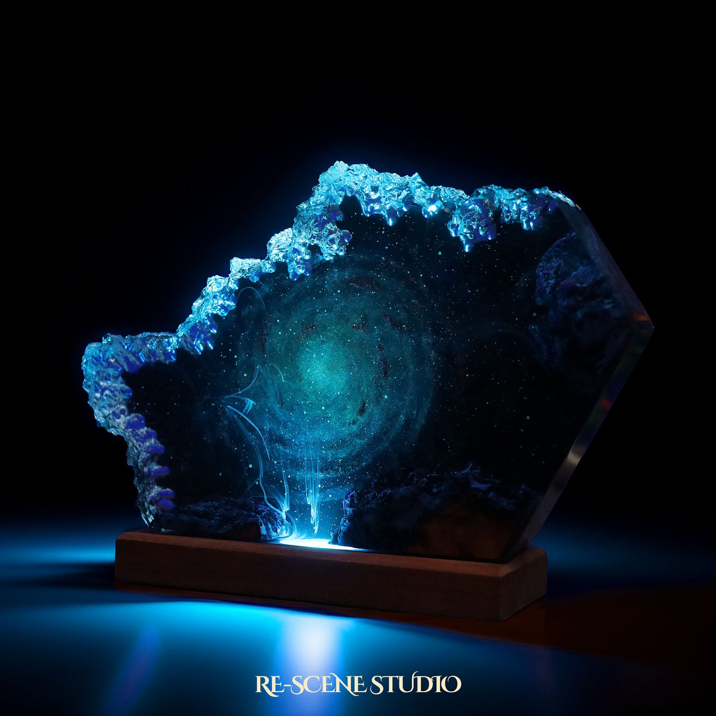 Eternal Void Resin Lamp