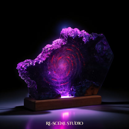 Eternal Void Resin Lamp