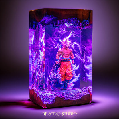 Goku Ultra Instinct Resin Lamp - Dragon Ball Super