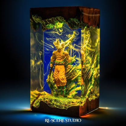 Goku Ultra Instinct Resin Lamp - Dragon Ball Super