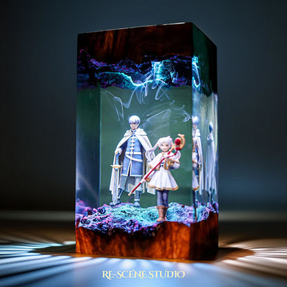 Himmel & Frieren Resin Lamp - Frieren Beyond Journey's End