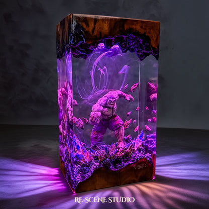 Hulk Resin Lamp - Marvel