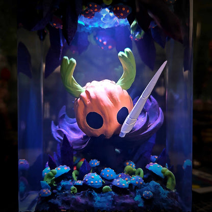 Hollow Knight Halloween Resin Lamp - Hollow Knight Multicolor / Size M – Handmade Resin Lamp by Rescene Studio | Rescene Studio
