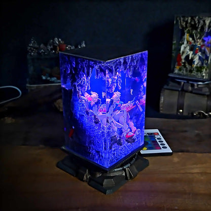 RX-78-2 Gundam Resin Lamp - Mobile Suit Gundam Multicolor / Size M – Handmade Resin Lamp by Rescene Studio | Rescene Studio