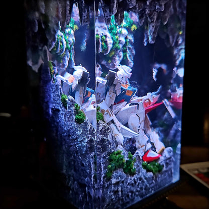 RX-78-2 Gundam Resin Lamp - Mobile Suit Gundam Multicolor / Size M – Handmade Resin Lamp by Rescene Studio | Rescene Studio