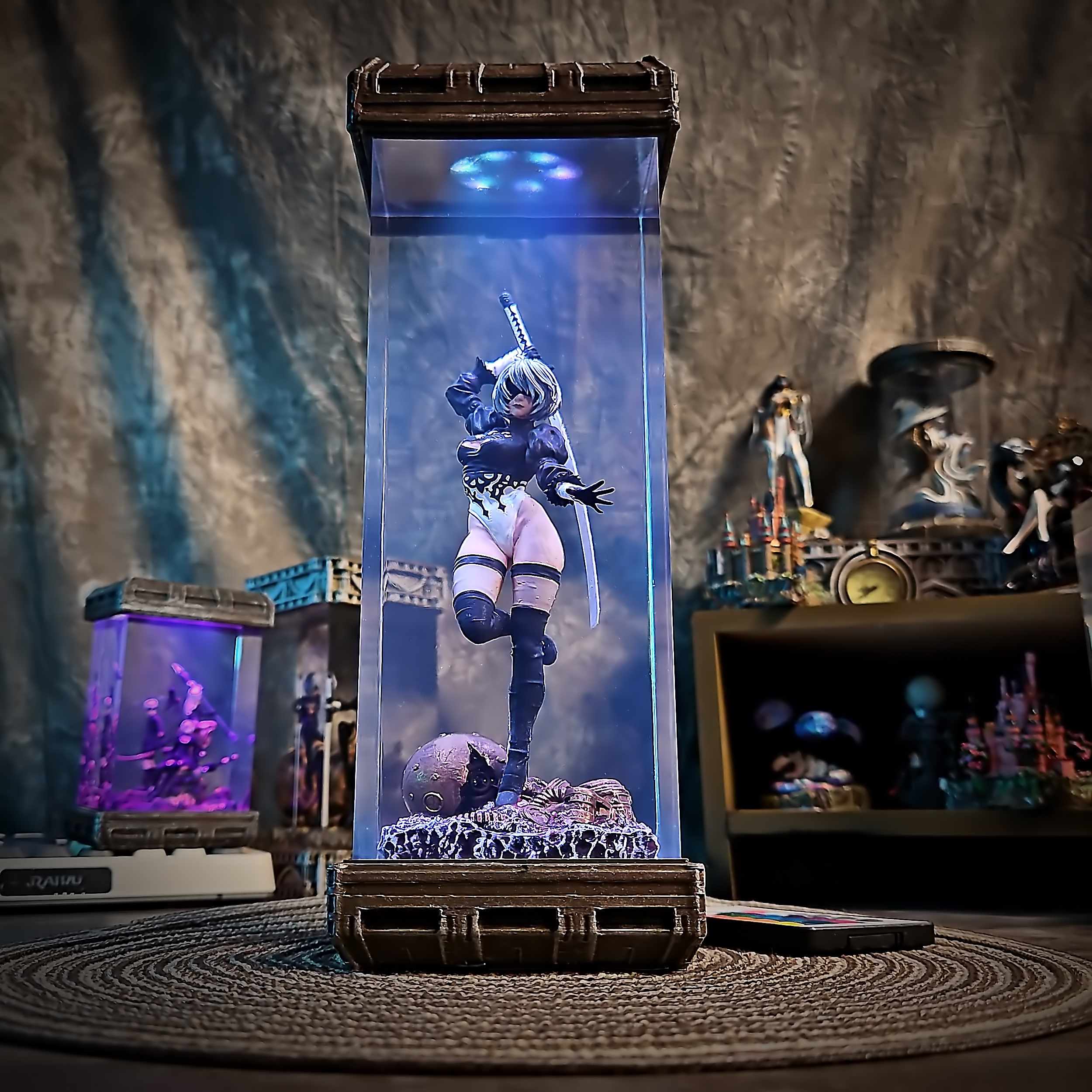 2B Resin Lamp | NieR Automata Wireless RGB LED Gift – Rescene Studio