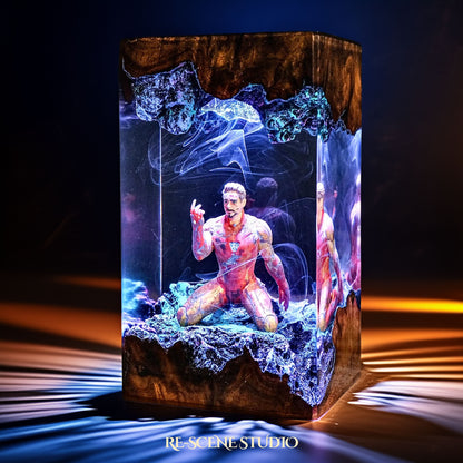 Iron Man Resin Lamp - Marvel Iron Man