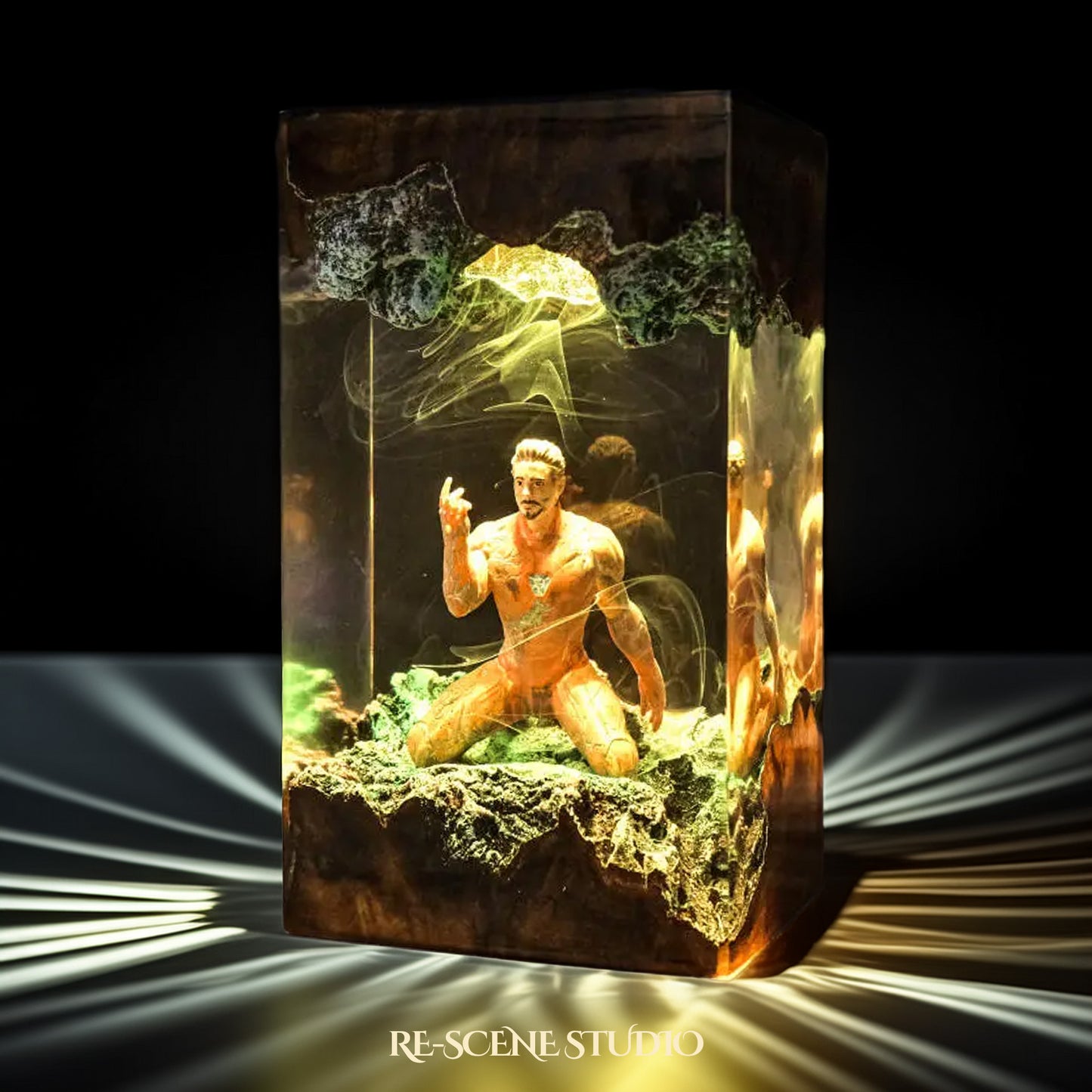 Iron Man Resin Lamp - Marvel Iron Man