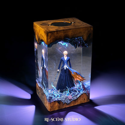 Ichigo Resin Lamp - Bleach Multicolor / Size M – Handmade Resin Lamp by Rescene Studio | Rescene Studio