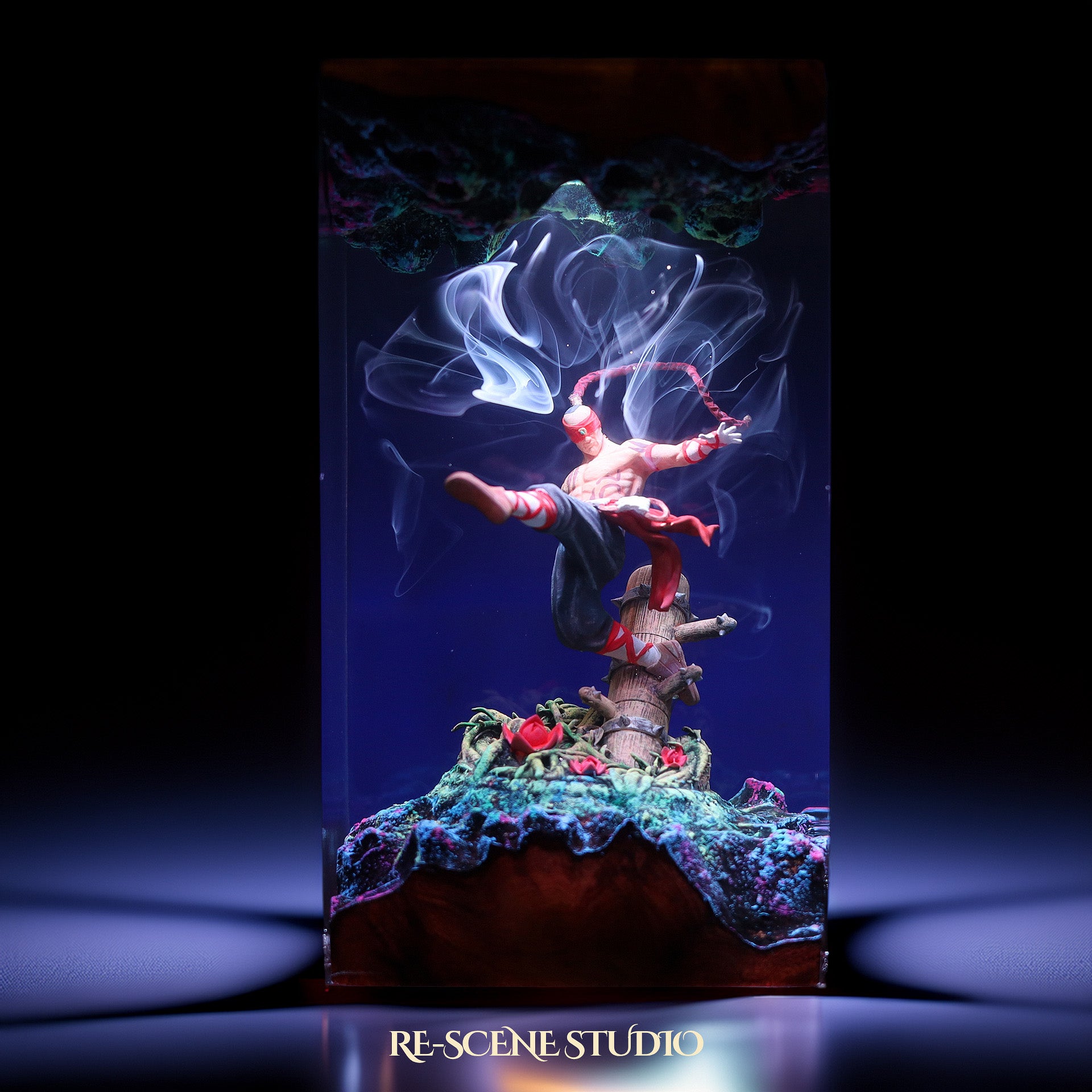 Lee Sin Resin Lamp | RGB LED League of Legends Champion Gift