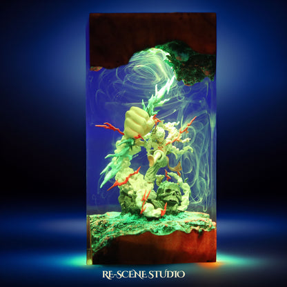 Luffy Gear 5 Resin Lamp 04 - One Piece