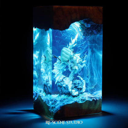 Luffy Gear 5 Resin Lamp 04 - One Piece