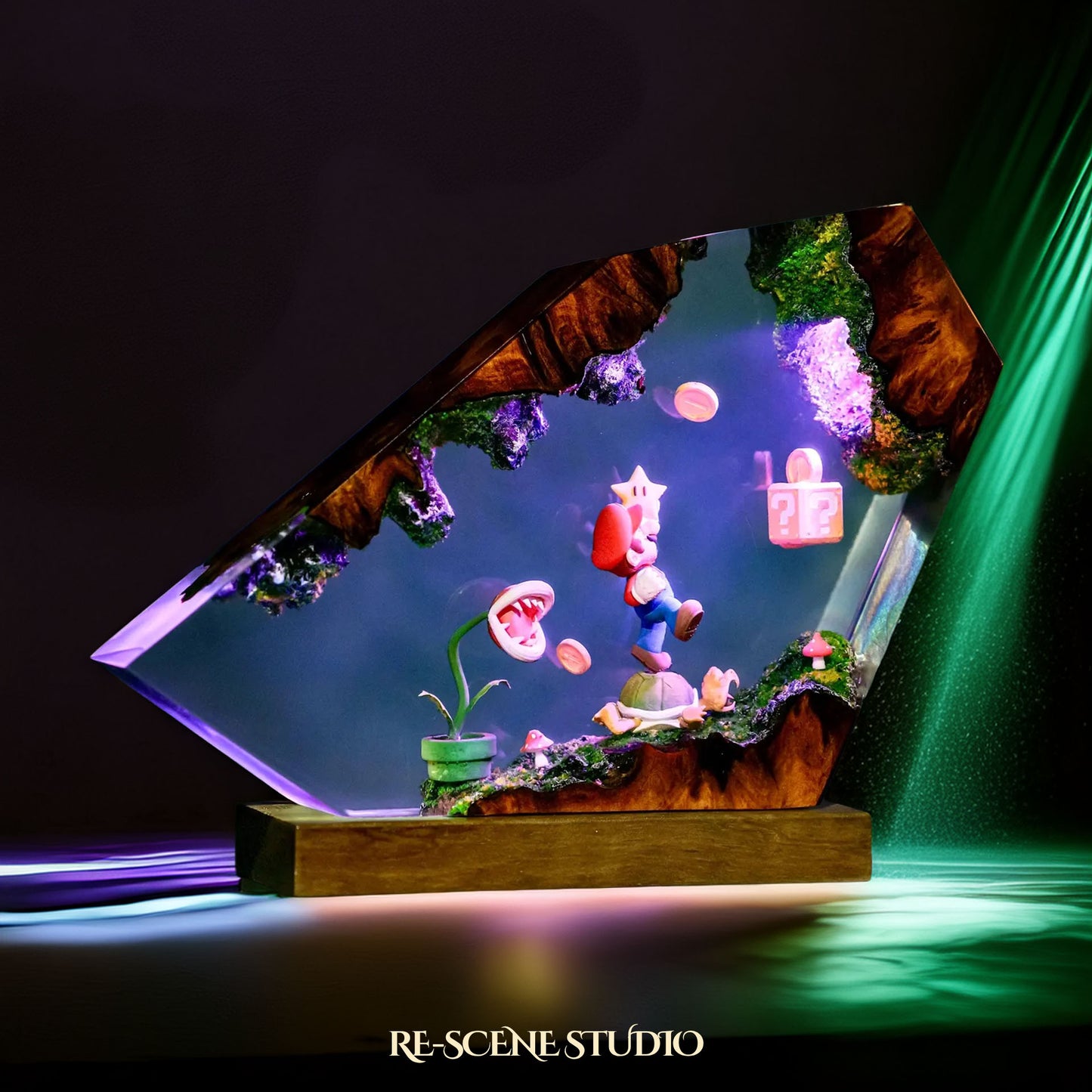 Mario Resin Lamp - Super Mario