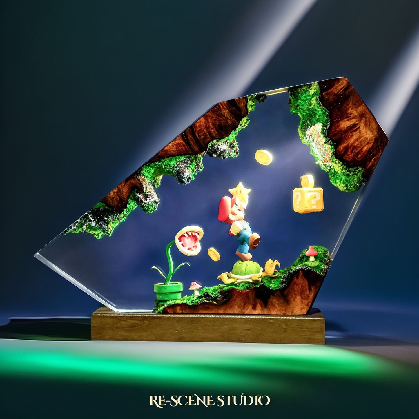 Mario Resin Lamp - Super Mario
