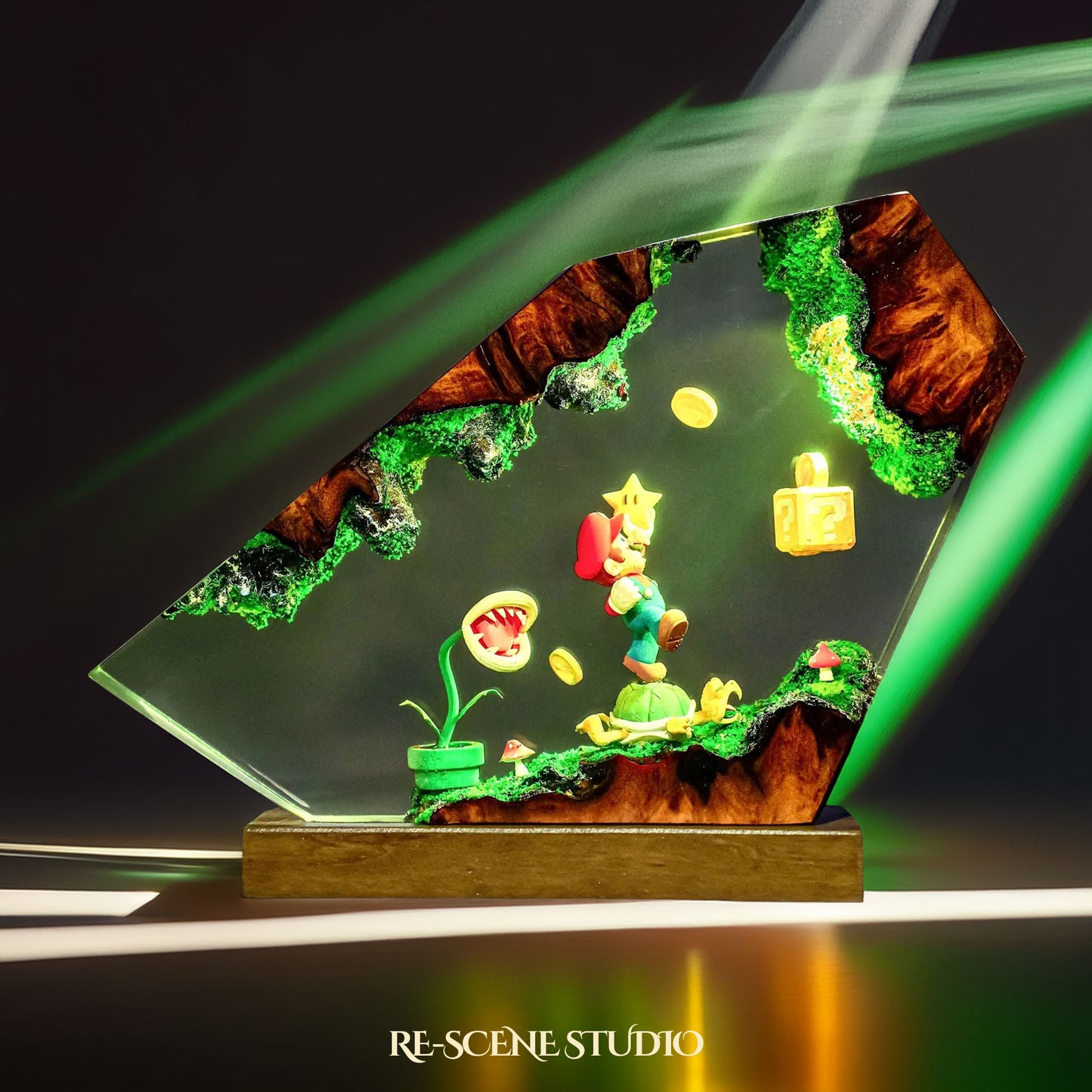 Mario Resin Lamp - Super Mario