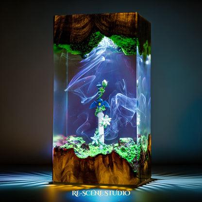 Master Sword & Silent Princess Resin Lamp - The Legend of Zelda